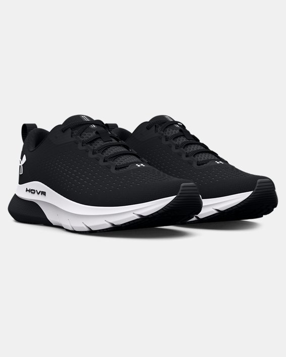 Men's UA HOVR™ Turbulence Running Shoes in Black image number 3